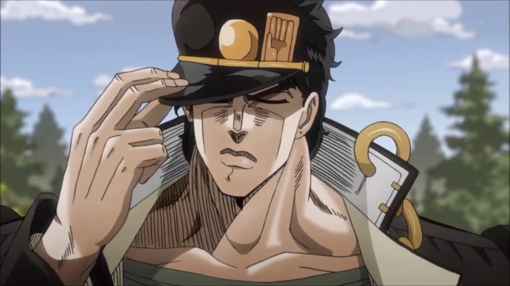 Anime speech habits - jotaro yare yare