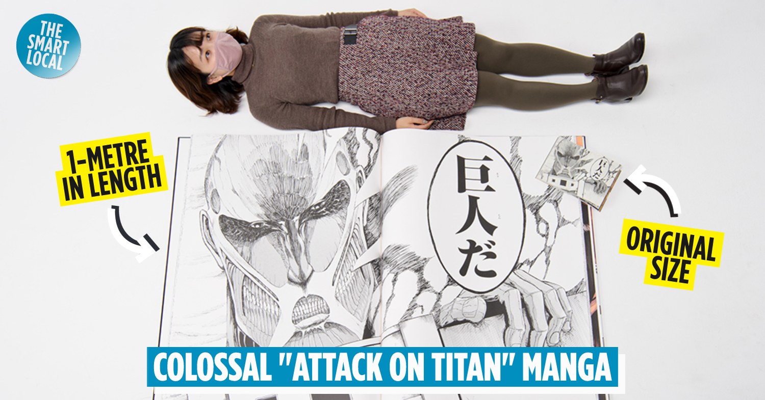 Attack On Titan Manga Now Comes In Colossal Edition