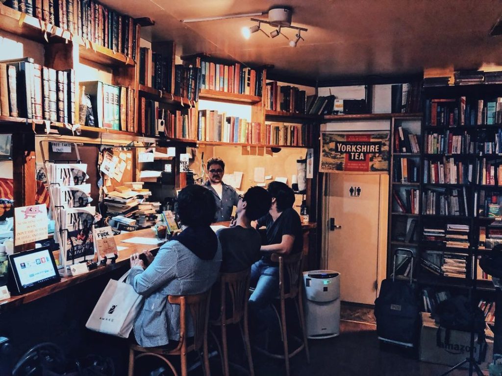 Infinity Books closing down - interior of infinity books