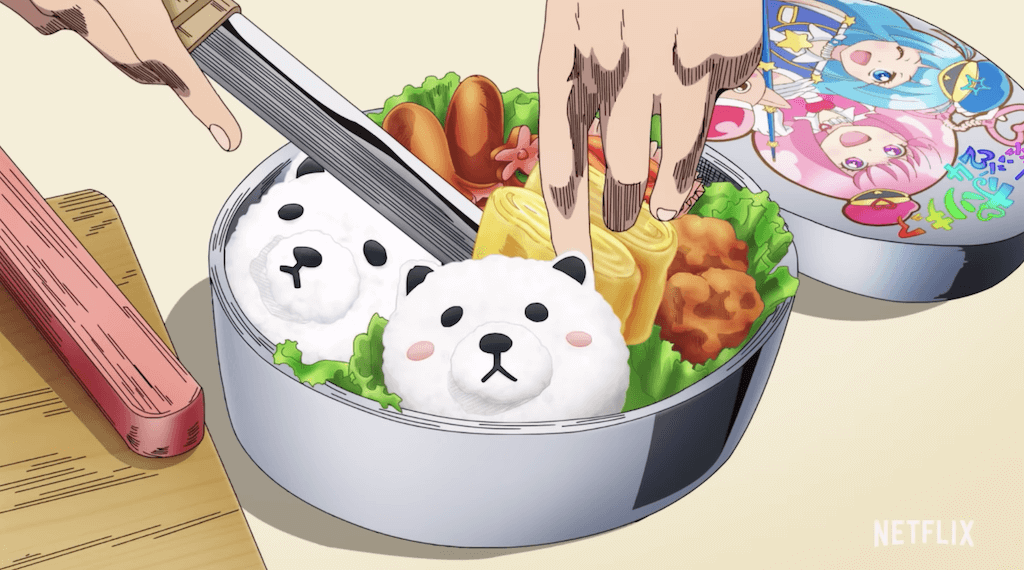 New anime spring 2021 - the way of the househusband bento