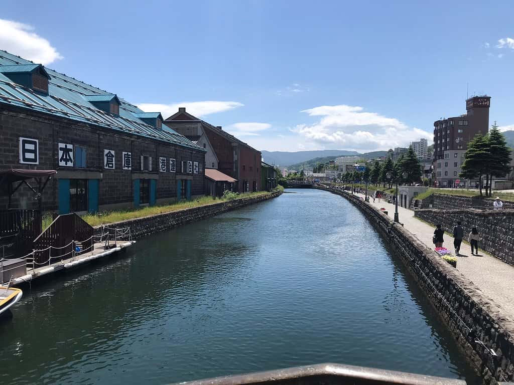 Otaru Canal in the day