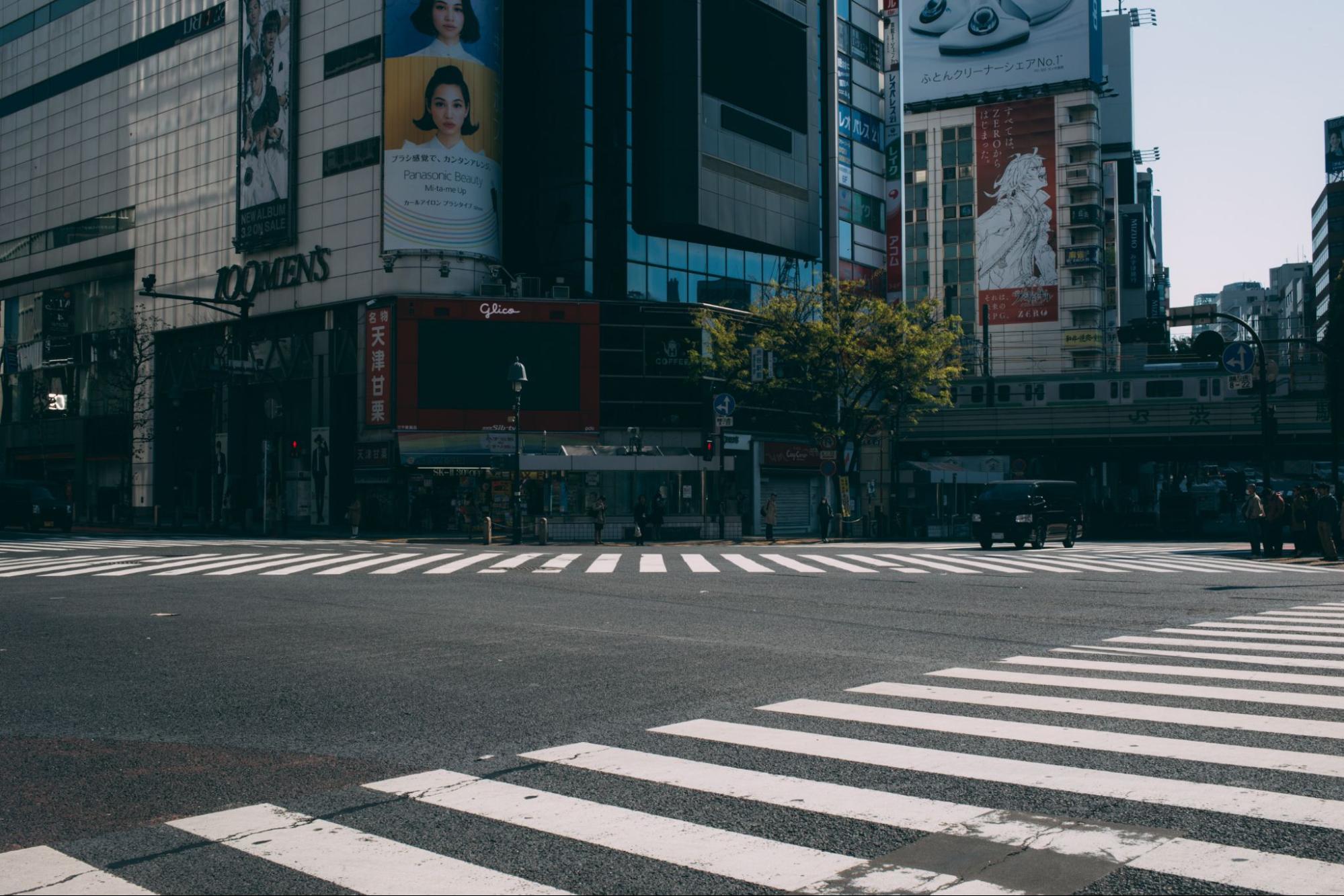 Shibuya Crossing in the day