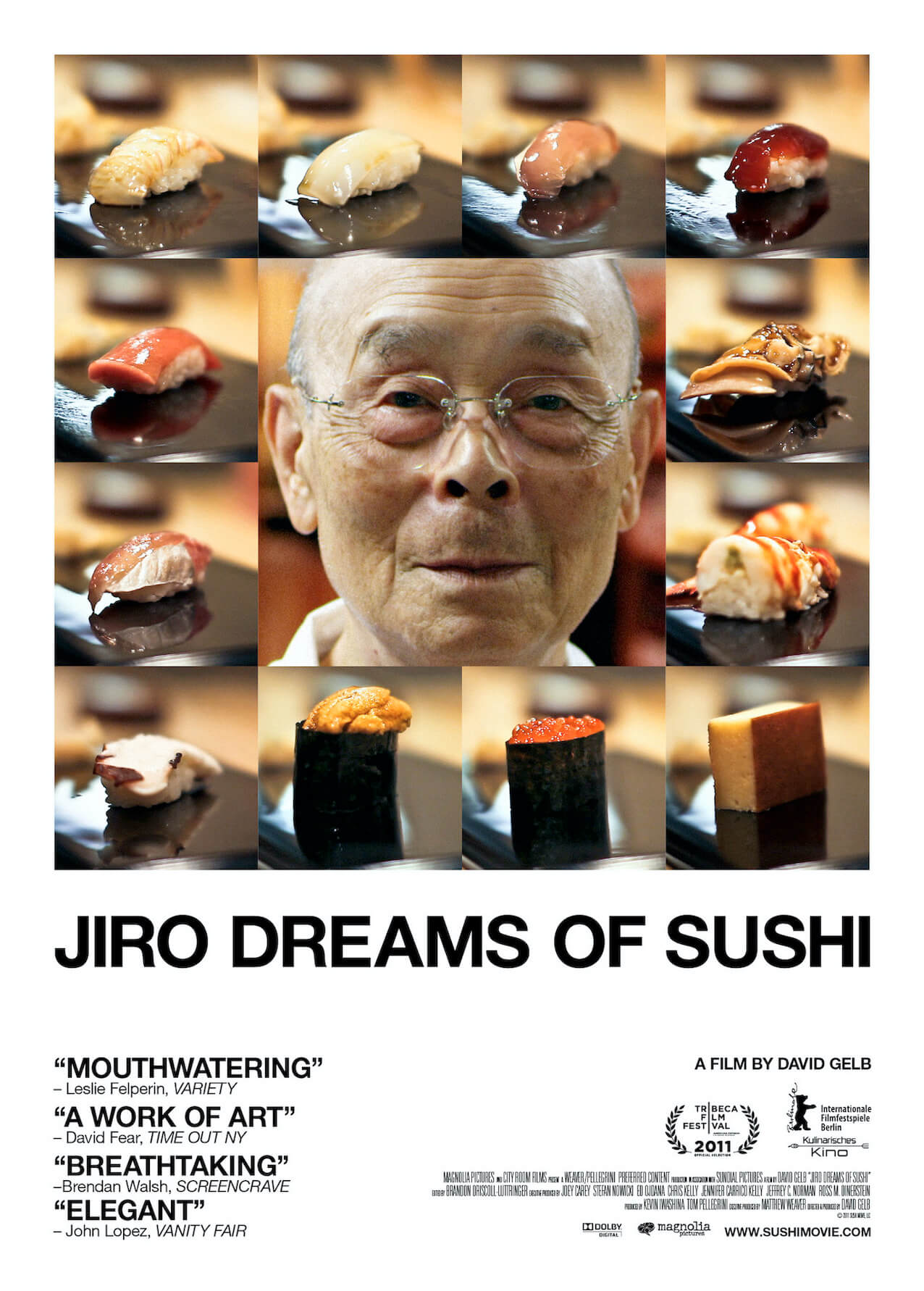 Japanese documentaries - Jiro Dreams of Sushi poster