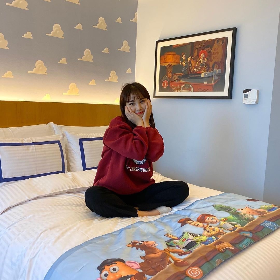 Tokyo Disney Resort Toy Story Hotel - guest in Toy Story Hotel guest room in Shanghai
