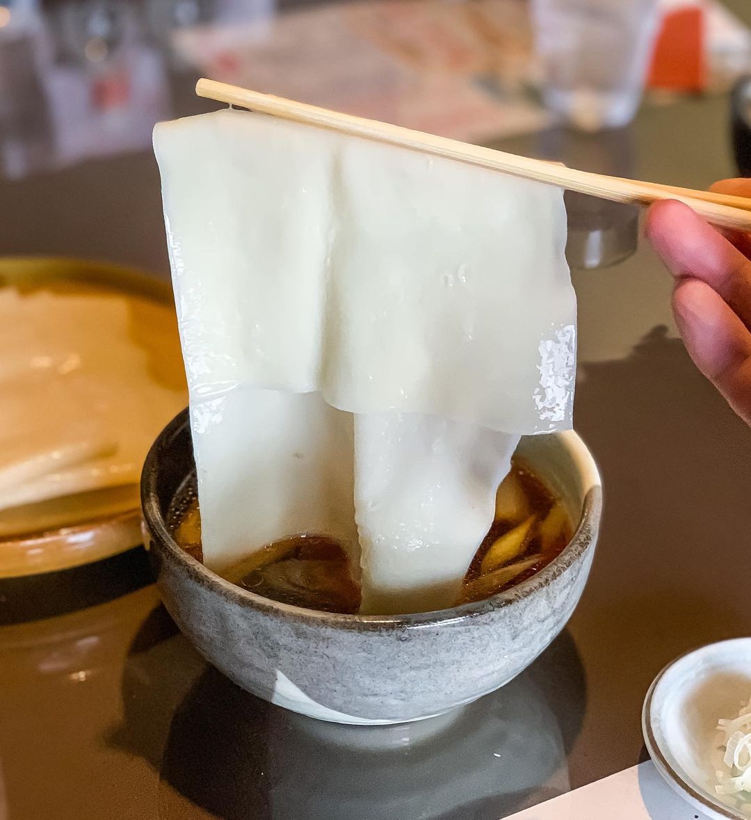 types of udon -himokawa udon