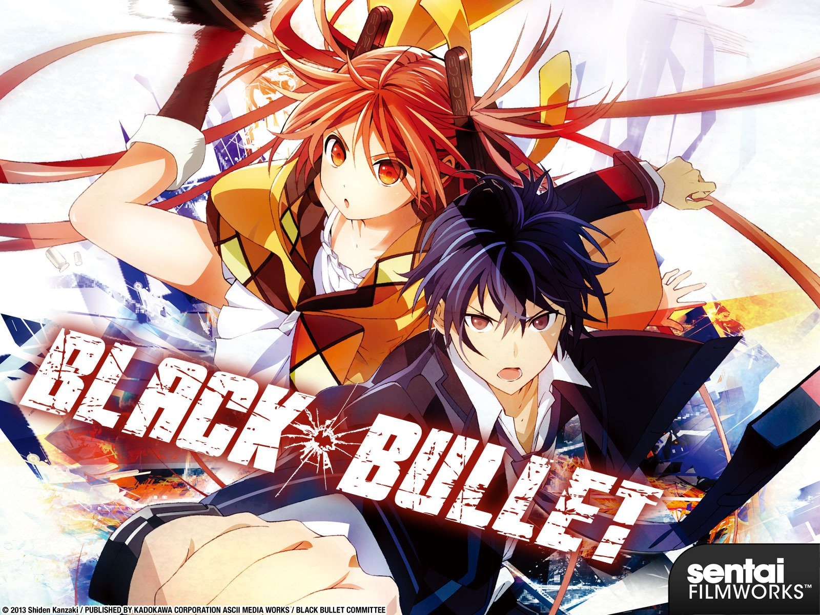 post-apocalyptic anime - black bullet