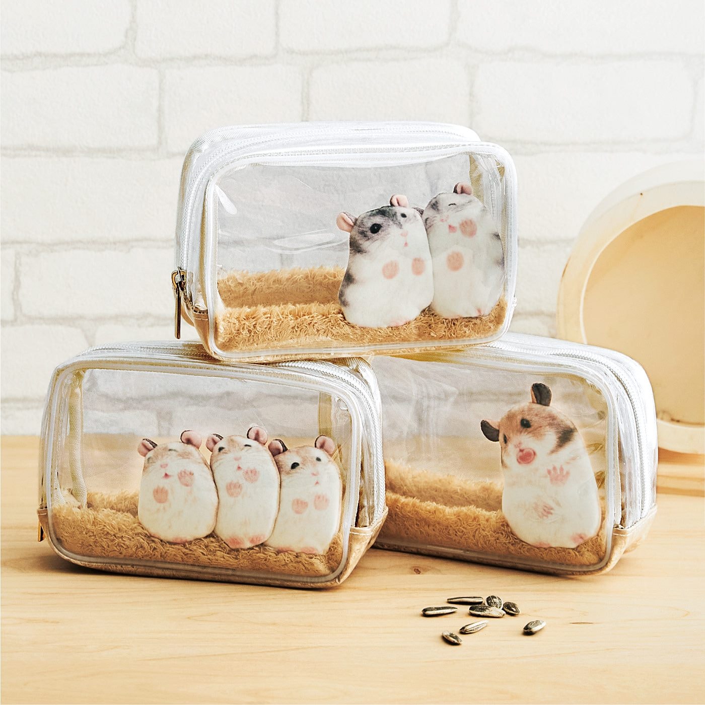 Felissimo hamster pouch - 3 designs