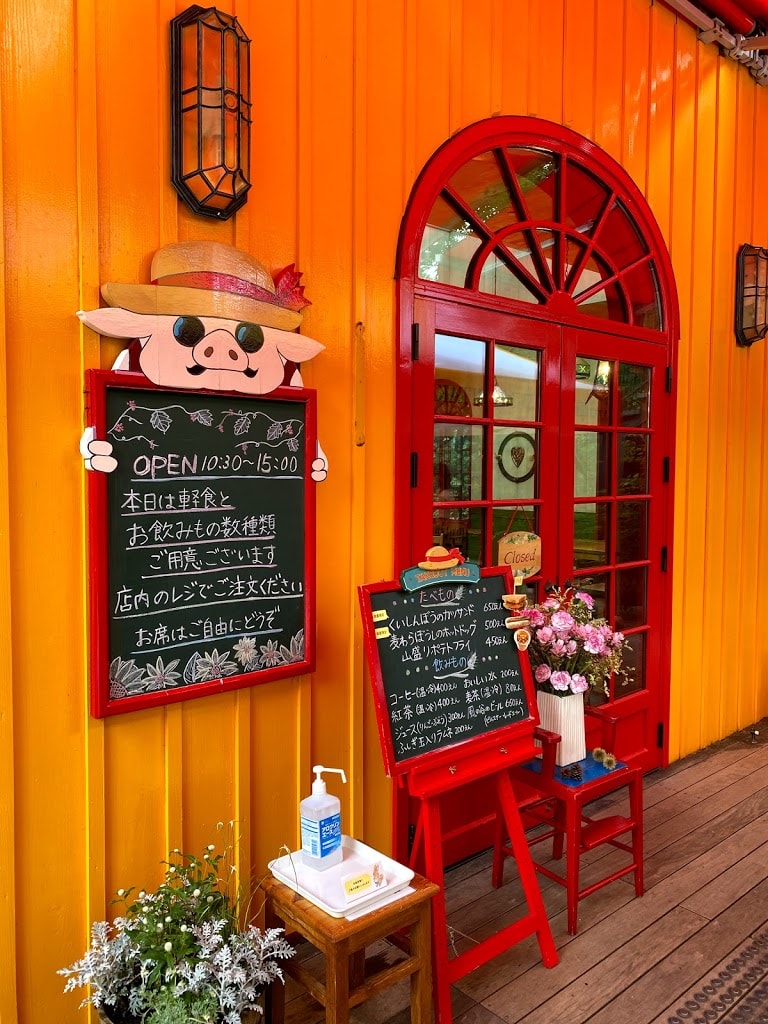 Ghibli Museum - straw hat cafe entrance