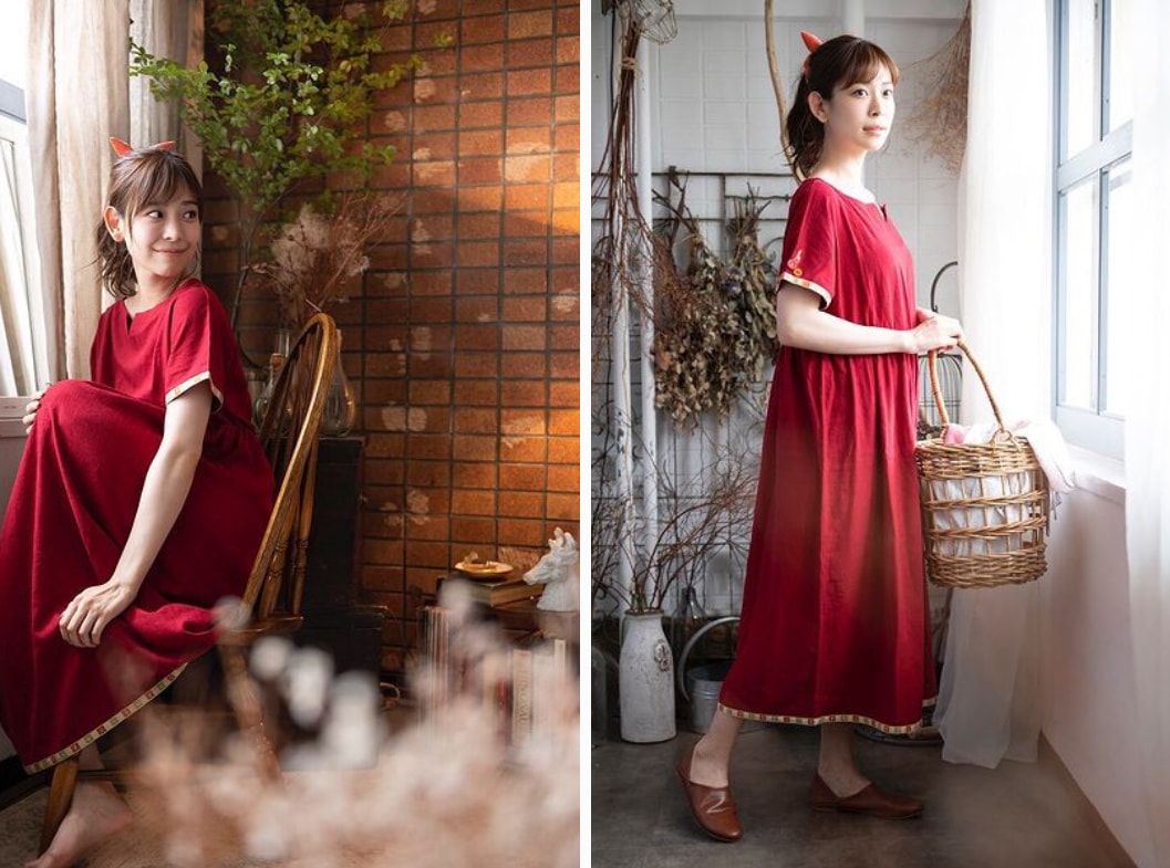 Studio Ghibli Donguri Closet - red dress arrietty