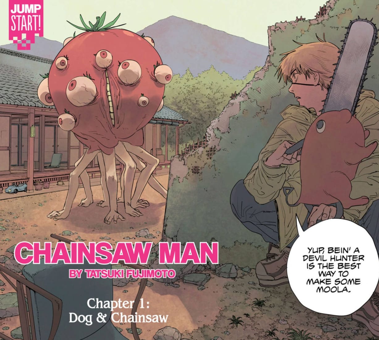 chainsaw man teaser - manga chapter 1