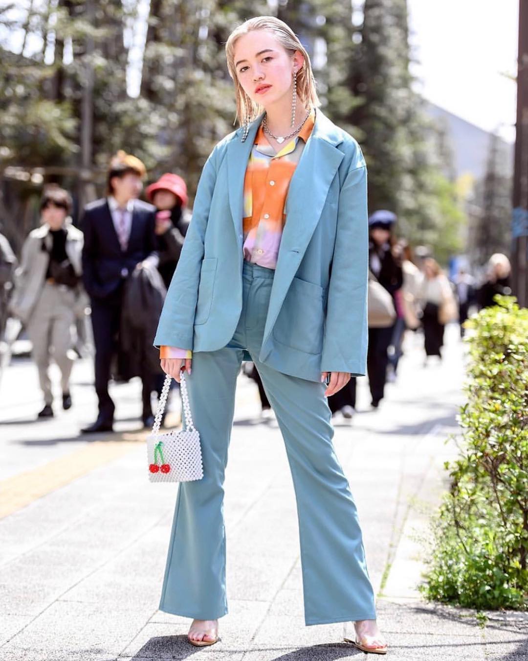 japanese street fashion - denim