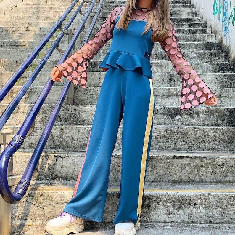 japanese street fashion - polka top