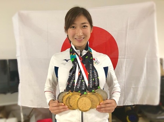 Japanese Athletes tokyo olympics - ikee rikako