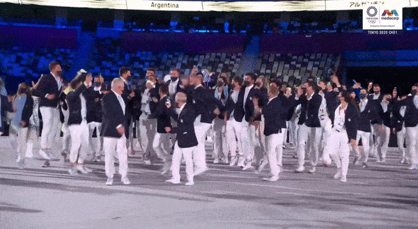Tokyo Olympics Opening Ceremony - argentina