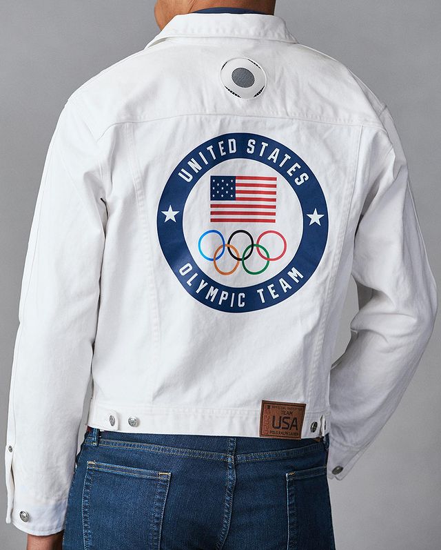 Tokyo Olympics uniforms - team usa flag bearer