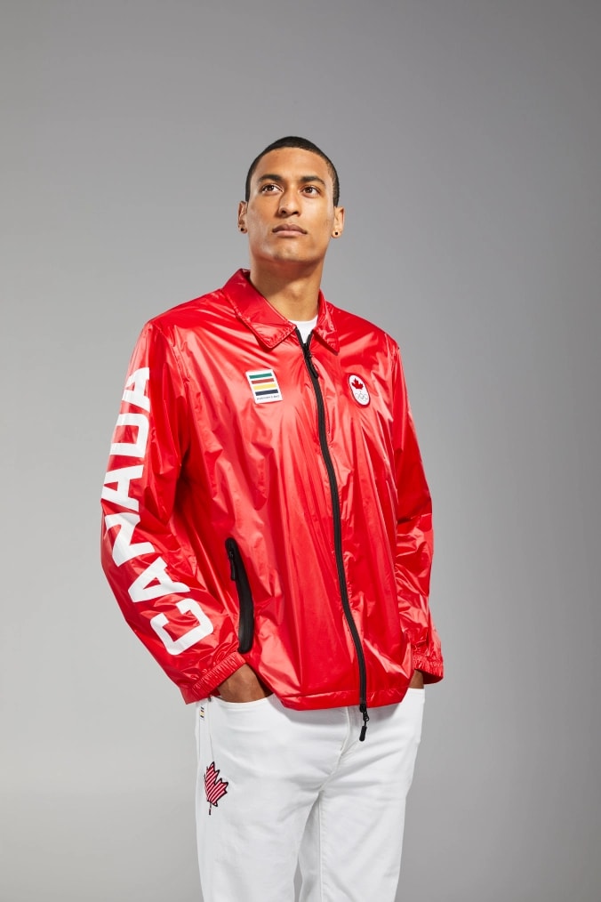 Tokyo Olympics uniforms - team canada jacket