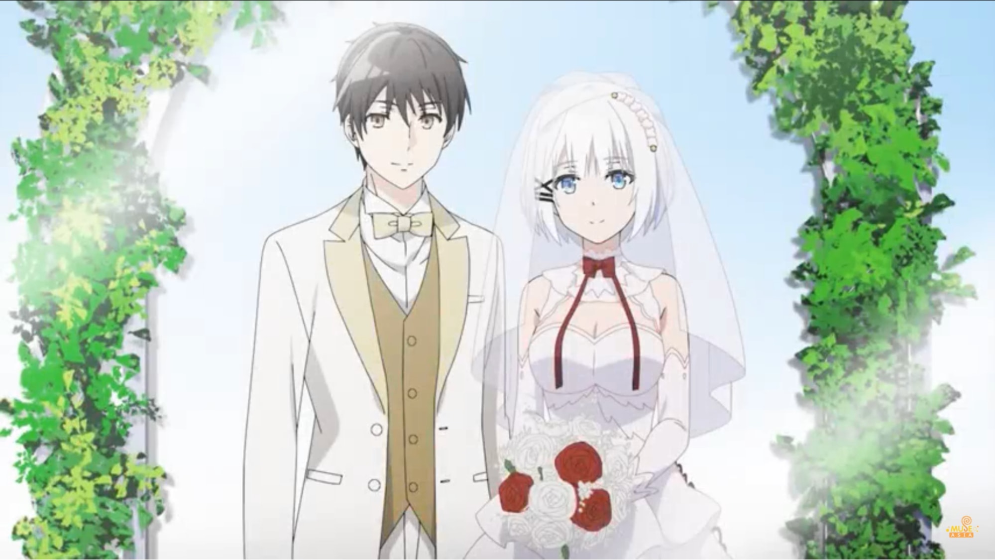the detective is already dead review - wedding picture