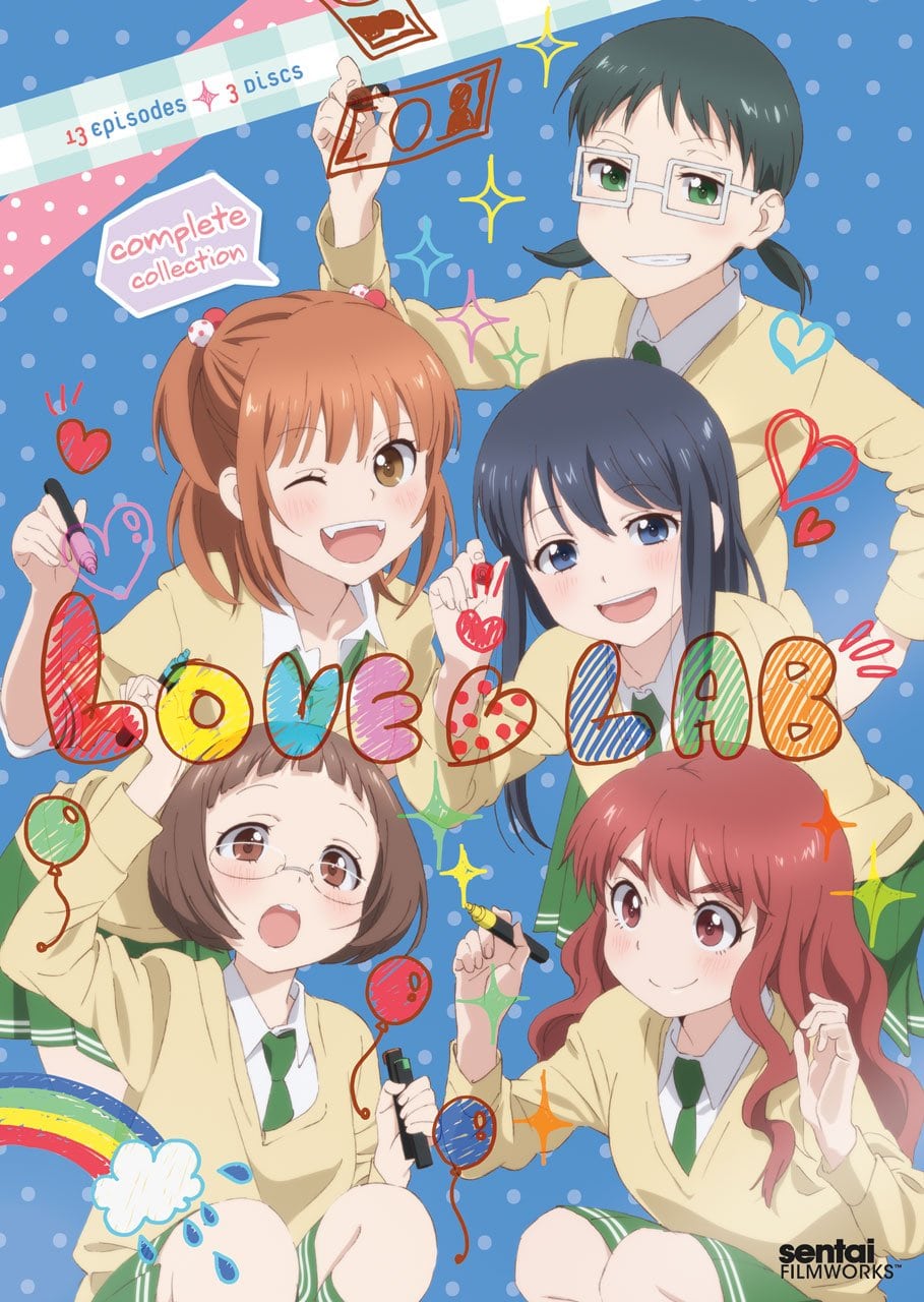romantic anime series - love lab