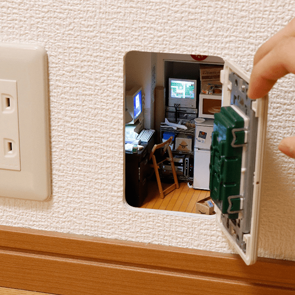 japanese miniature artist mozu - room in the wall