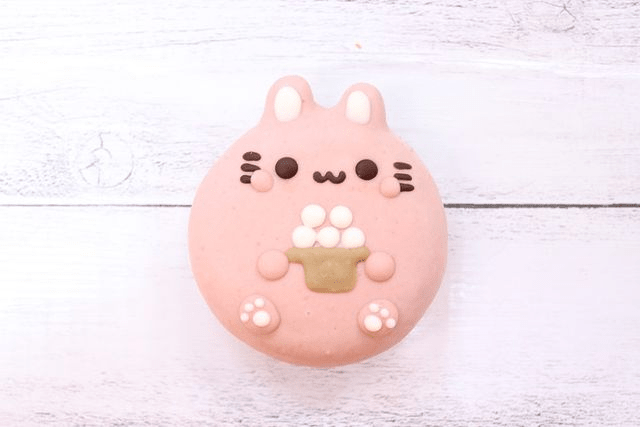 japanese rabbit doughnut - pink rabbit