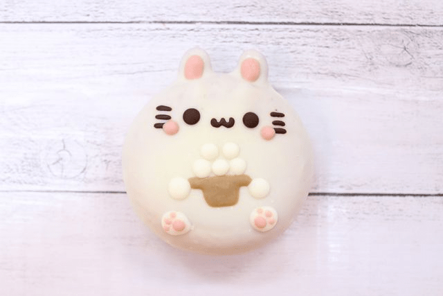 japanese rabbit doughnut - white rabbit
