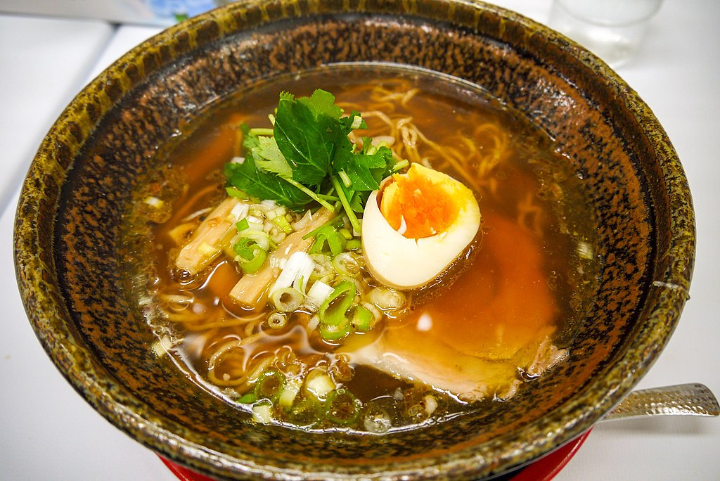 types of ramen explained - shoyu ramen