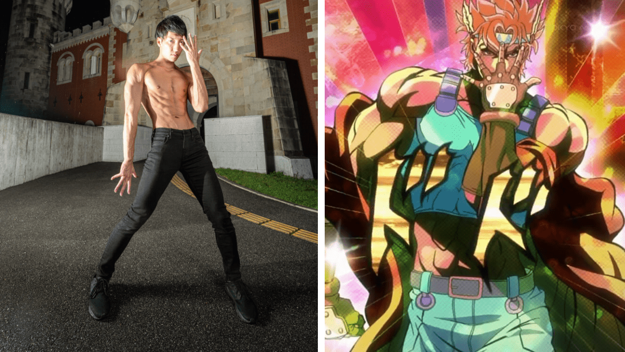 giddy-camel571: Muscular anime men who are shirtless with cool hair and a  smirk