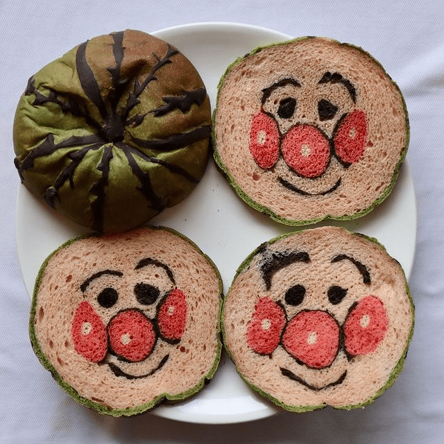 japanese baking artist izuyo - anpanman