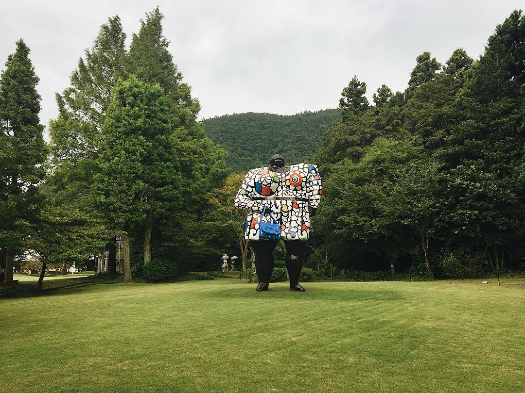 Art museums in Japan - “Miss Black Power” by Niki de Saint Phalle