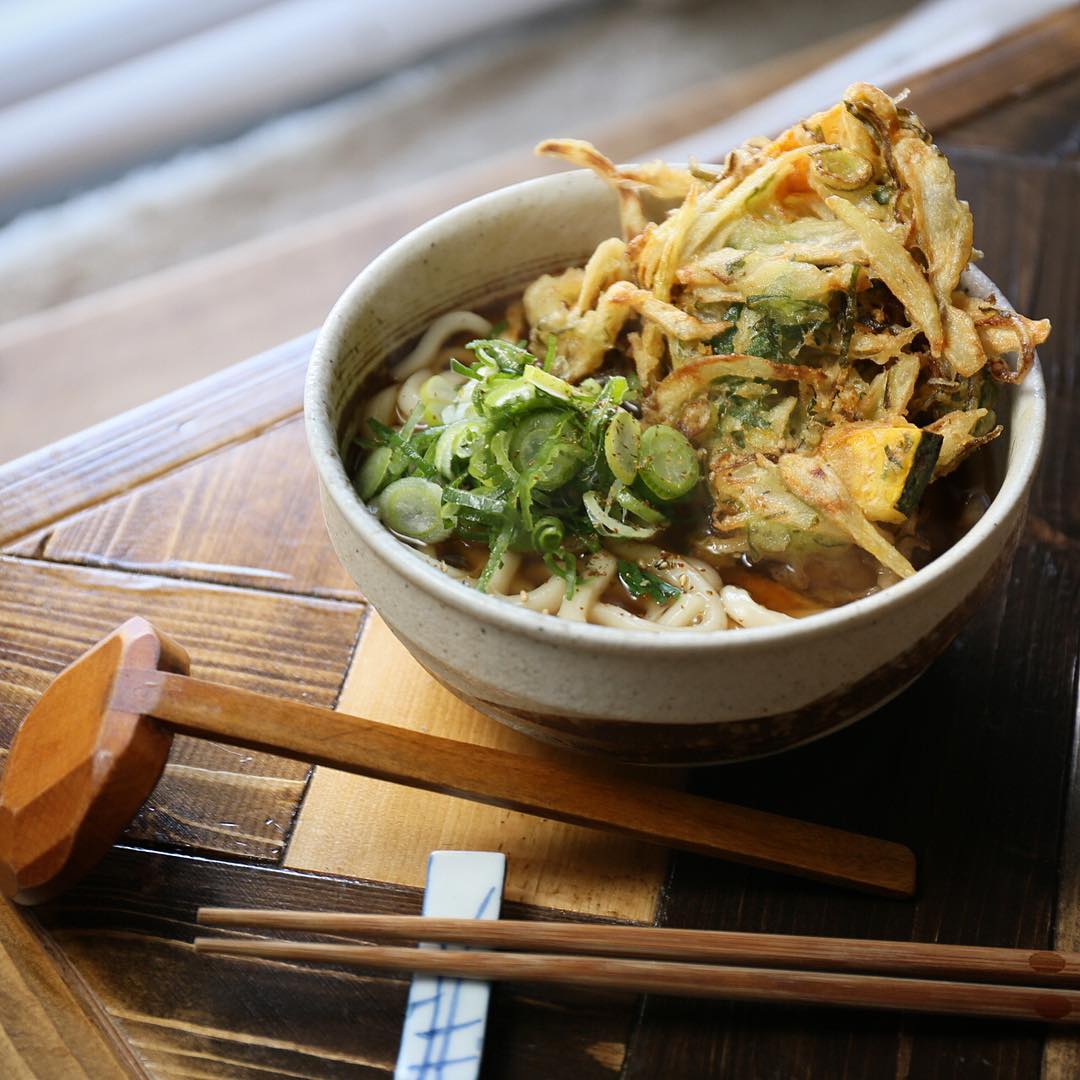 Udon recipes - kakiage udon