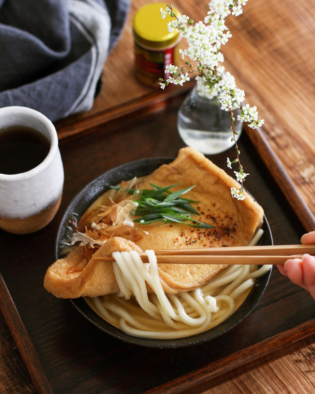 Udon recipes - kitsune udon
