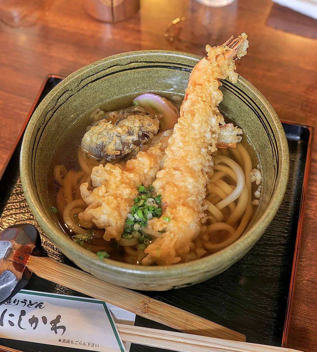 Udon recipes - tempura udon