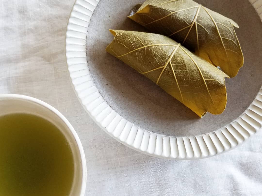 Wagashi - kashiwa mochi