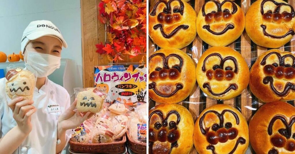 Bakeries in Hokkaido - Anpanman bun
