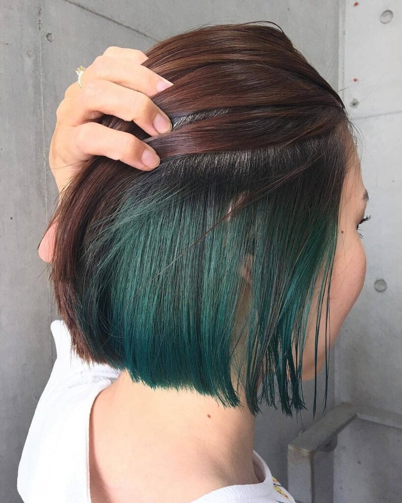 English-speaking Japanese hair salons - Number76 Tokyo is known for their bold colour choices 