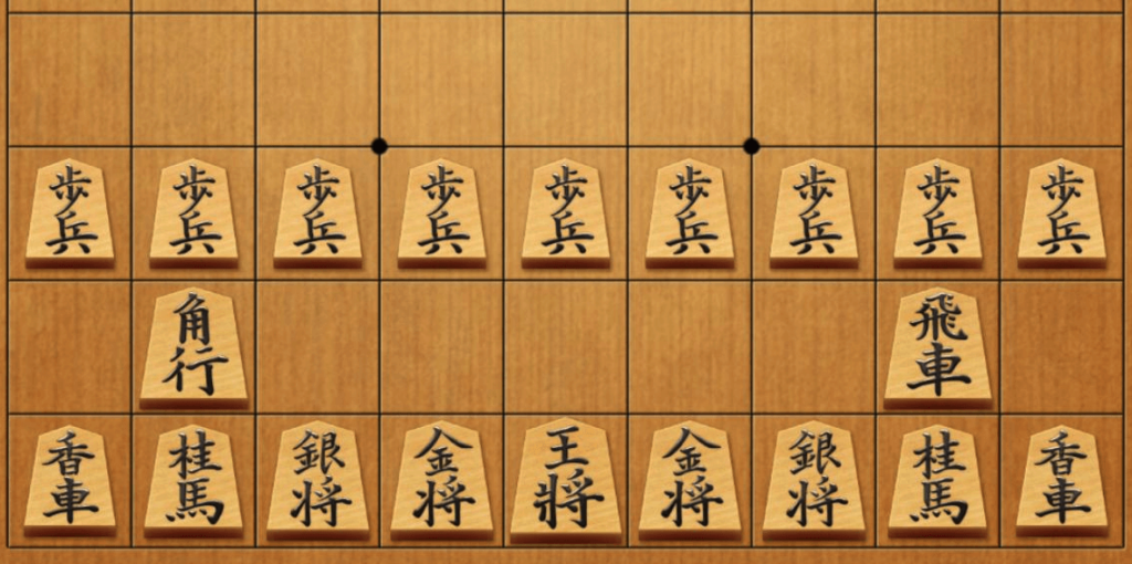 how to play shogi - Placement of shogi pieces