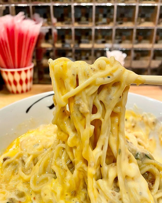 Ice Cream Ramen - cheese maze soba