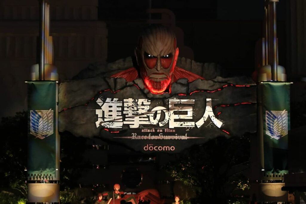 Attack on Titan XR Ride, Universal Studio Japan