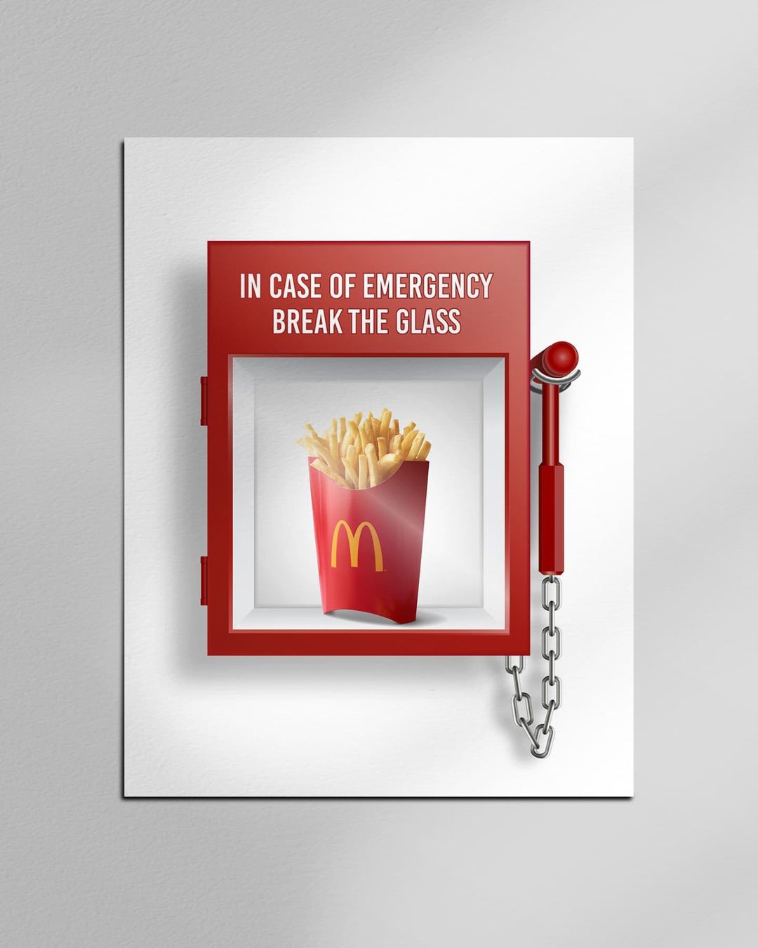 McDonalds fries - emergency fries