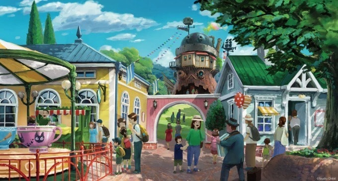 studio ghibli theme park - Mononoke's village