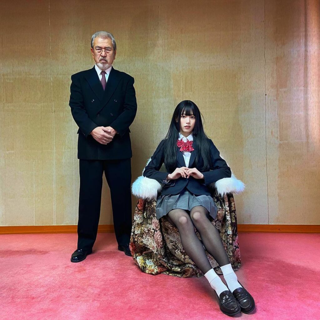 Japanese girl cosplays with father - father and daughter cosplaying