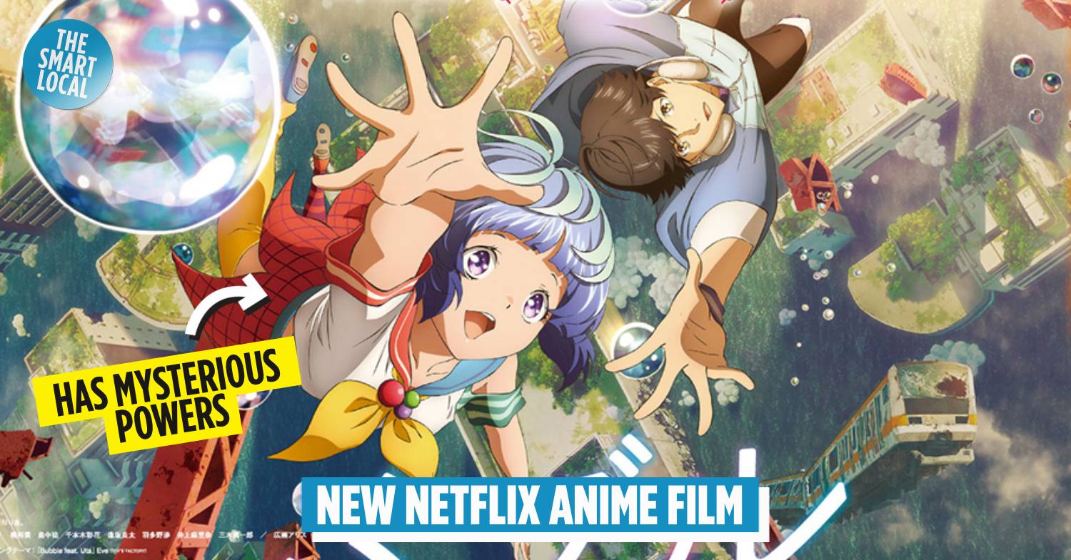 Netflix Anime Film Bubble To Drop On 28 Apr, Complete With Song By Eve