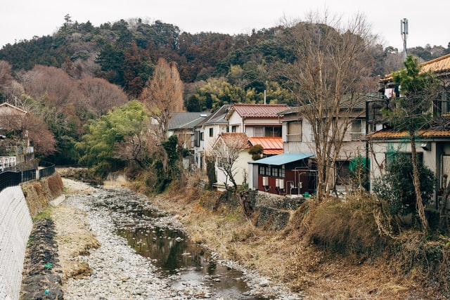 Renting apartments in Japan - countryside in japan