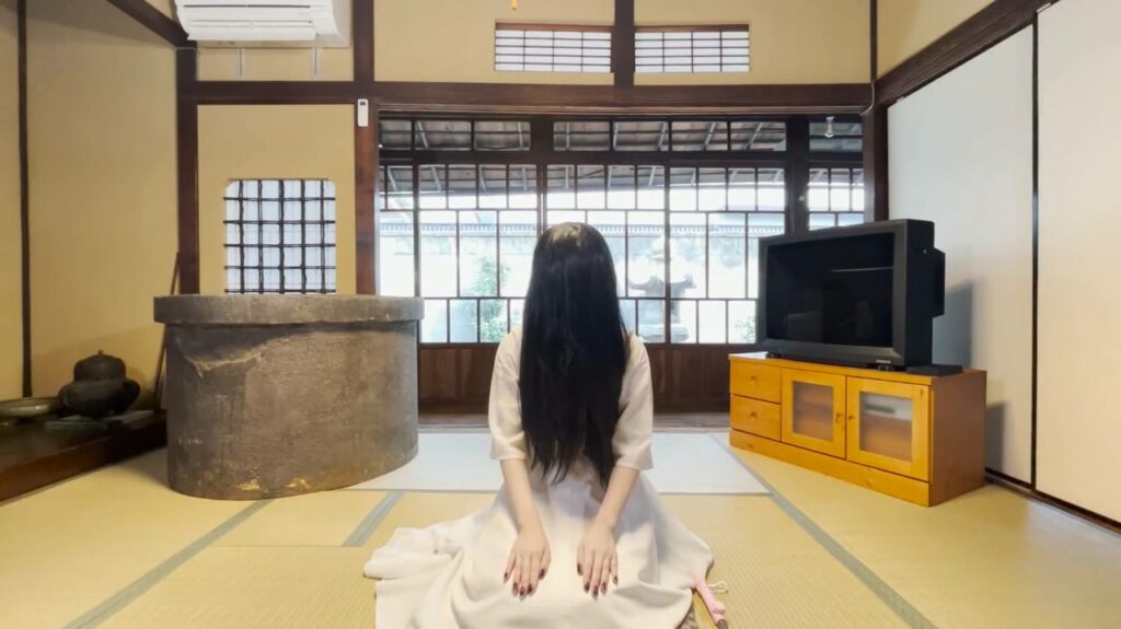 Sadako YouTube Channel - screenshot from youtube video