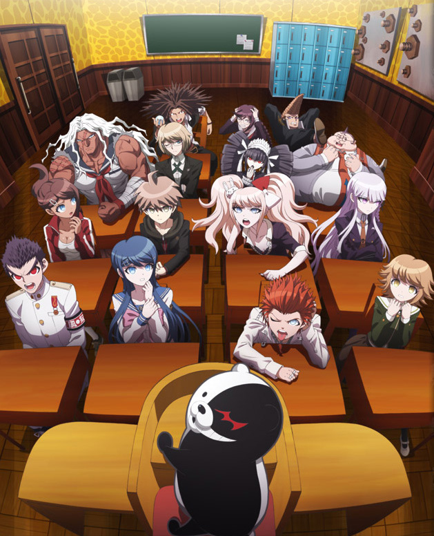 survival anime - danganronpa the animation