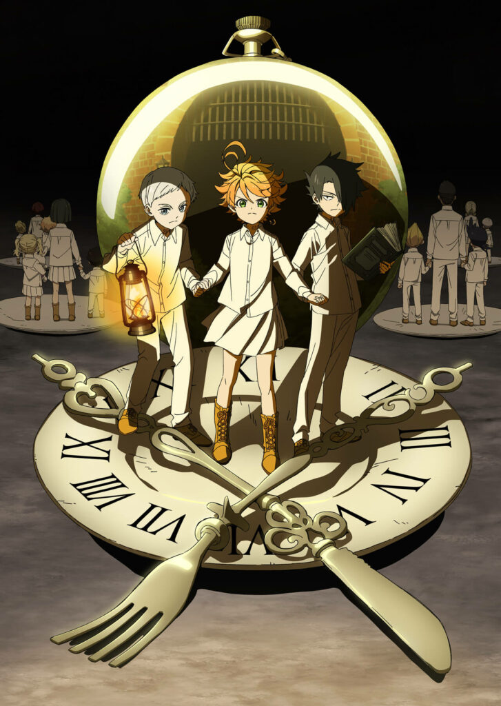 survival anime - the promised neverland