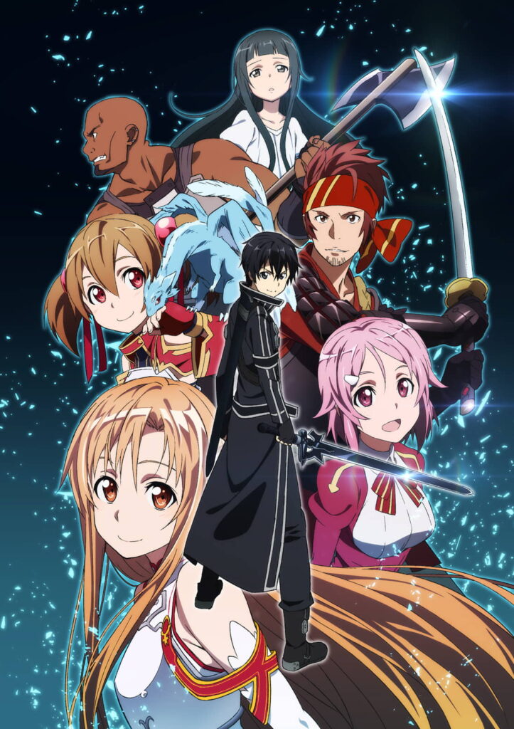 survival anime - sword art online