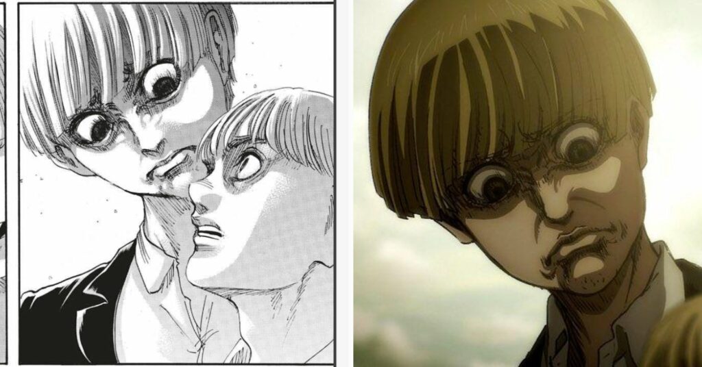 Attack on Titan Final Season Part 2 - yelena's creepy smile