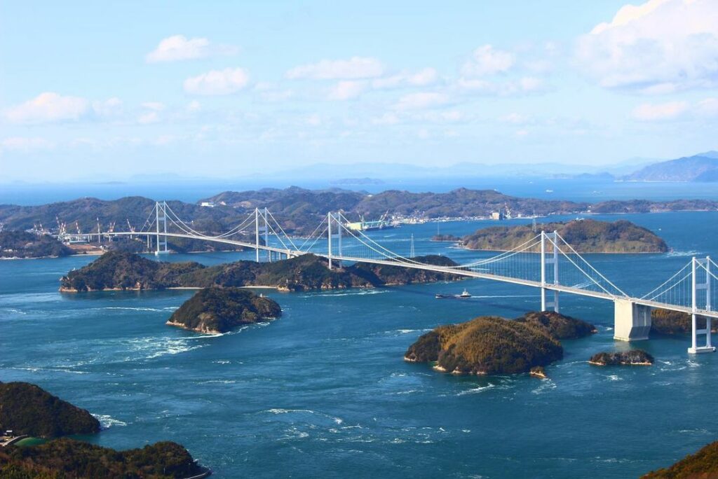 Cycling in Japan - shimanami kaido