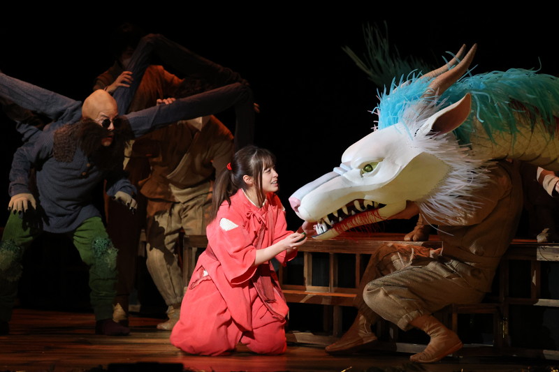 spirited away stage play - chihiro and haku